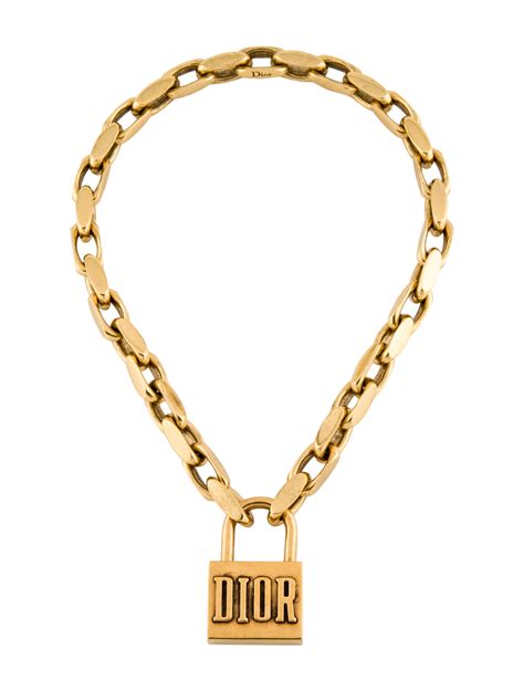 dior lucky locket necklace.